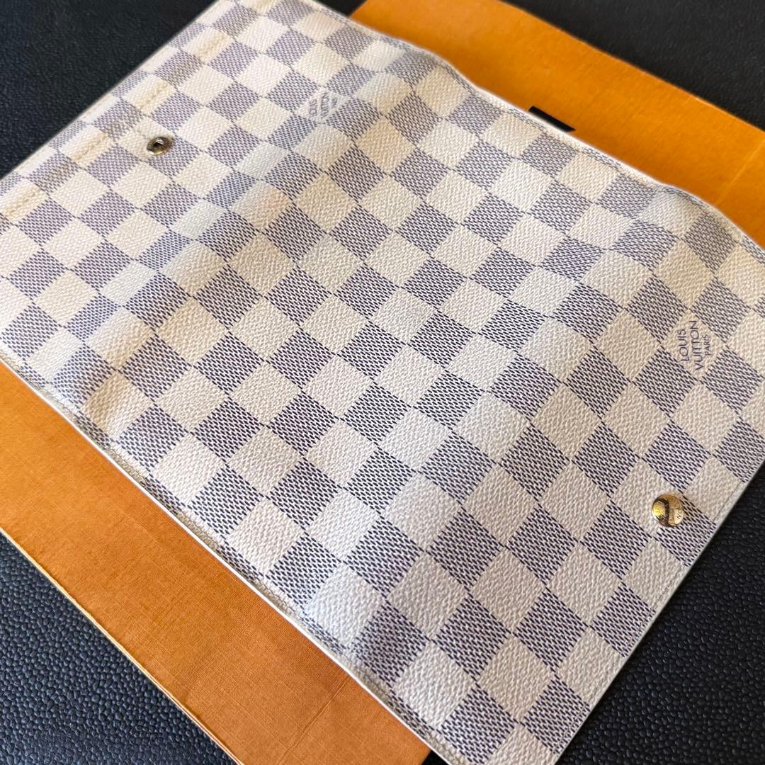 LOUIS VUITTON ダミエ アズール ポルトフォイユ インターナショナル