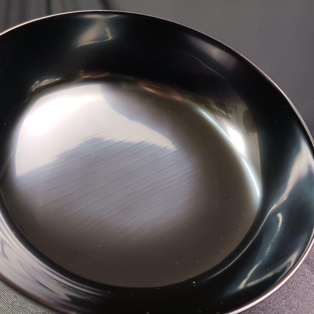 Y3112-1 漆器 貝づくし蒔絵 糸筋椀 9客 共箱