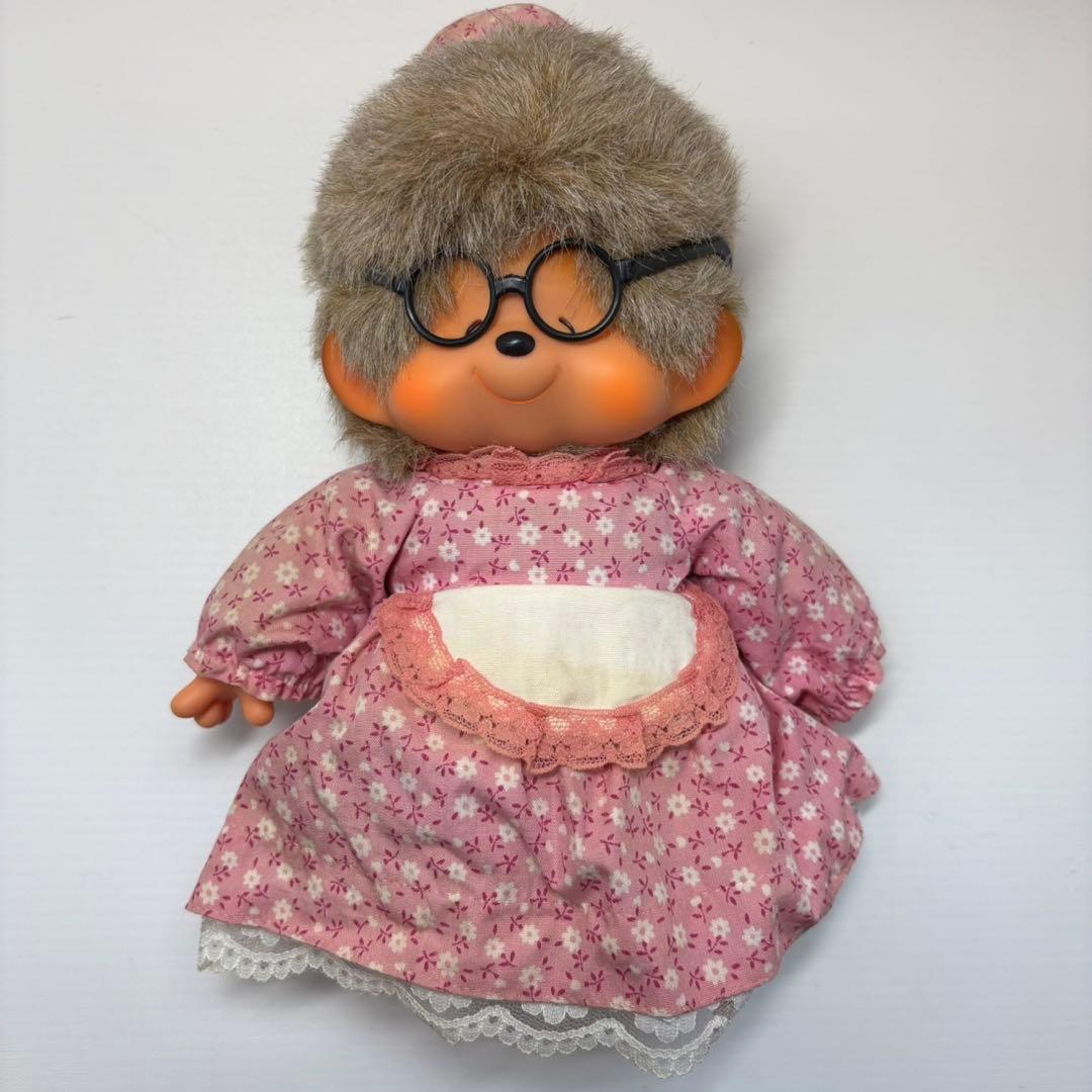 1980年 ビンテージ おばあさん モンチッチ monchhichi 0550