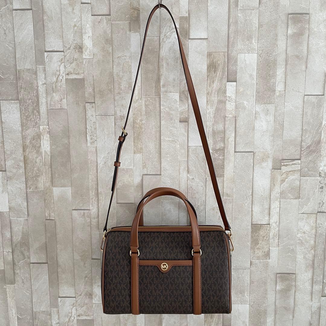 早い者勝ち！訳あり新品 MICHAEL KORS ハンドバッグ ブラウン