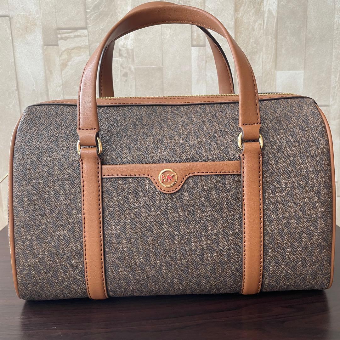 早い者勝ち！訳あり新品 MICHAEL KORS ハンドバッグ ブラウン