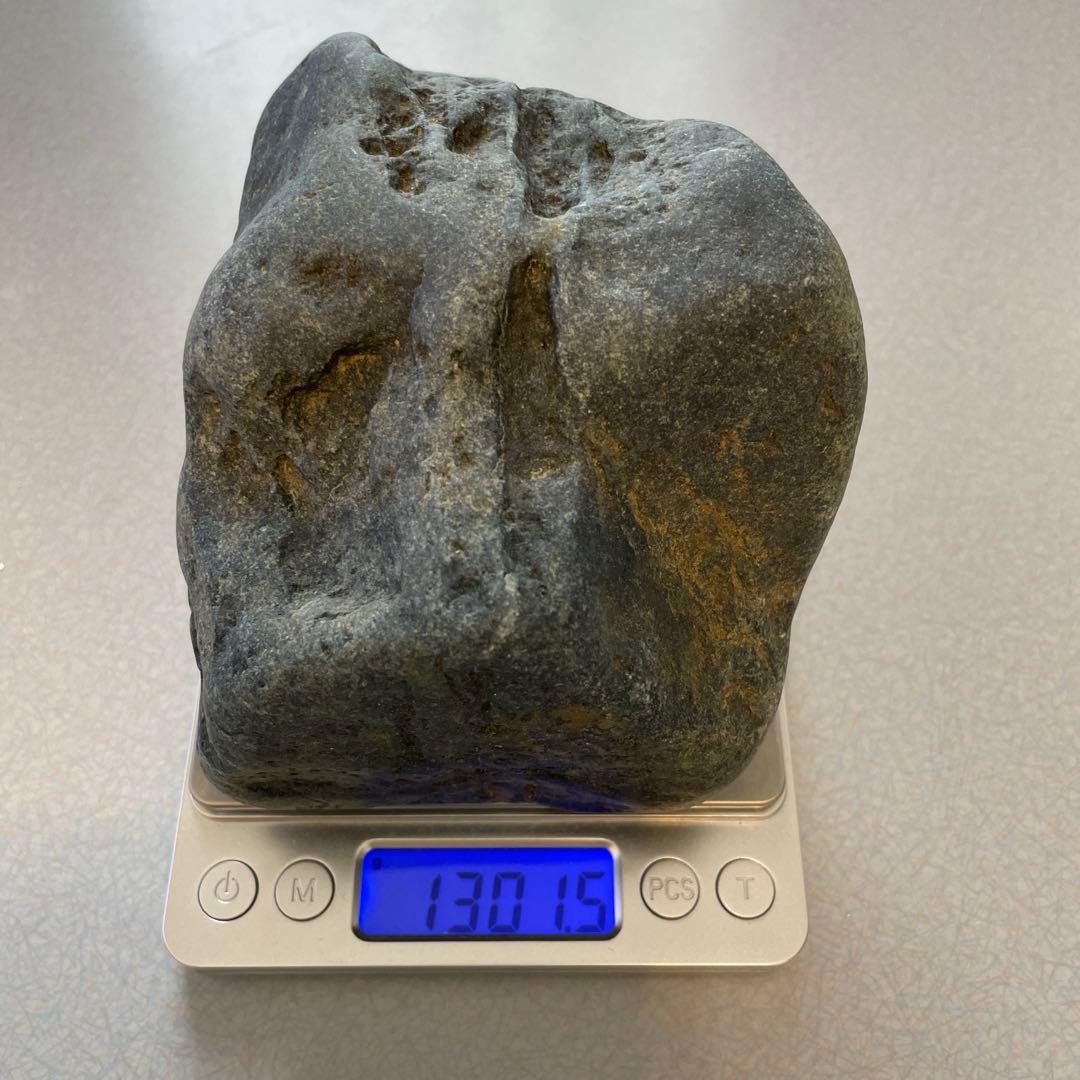 八海石 天然黒石 6個セット 水槽用レイアウト 14kg