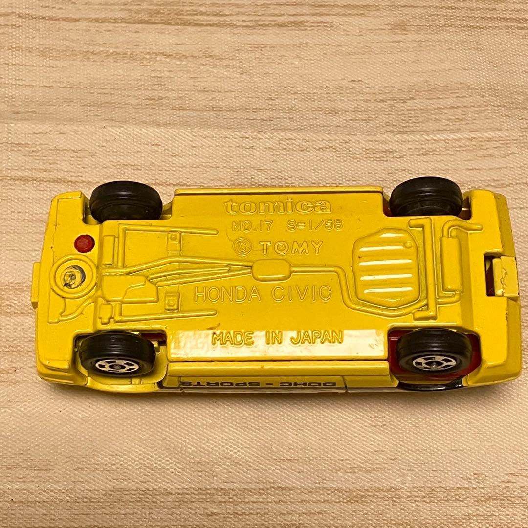 トミカ ホンダ シビック DOHC SPORTS No.17 1/58