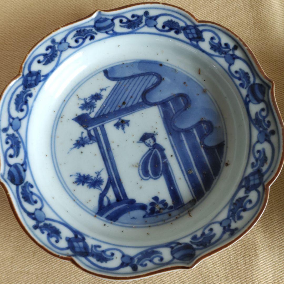 古伊万里皿　2枚