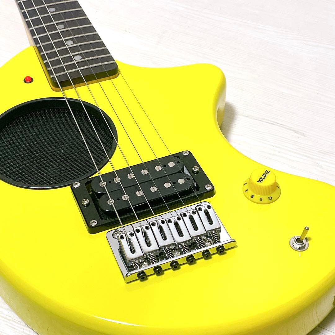 【ケース 交換弦付】 フェルナンデス zo-3 エレキギター アンプ内蔵 黄色