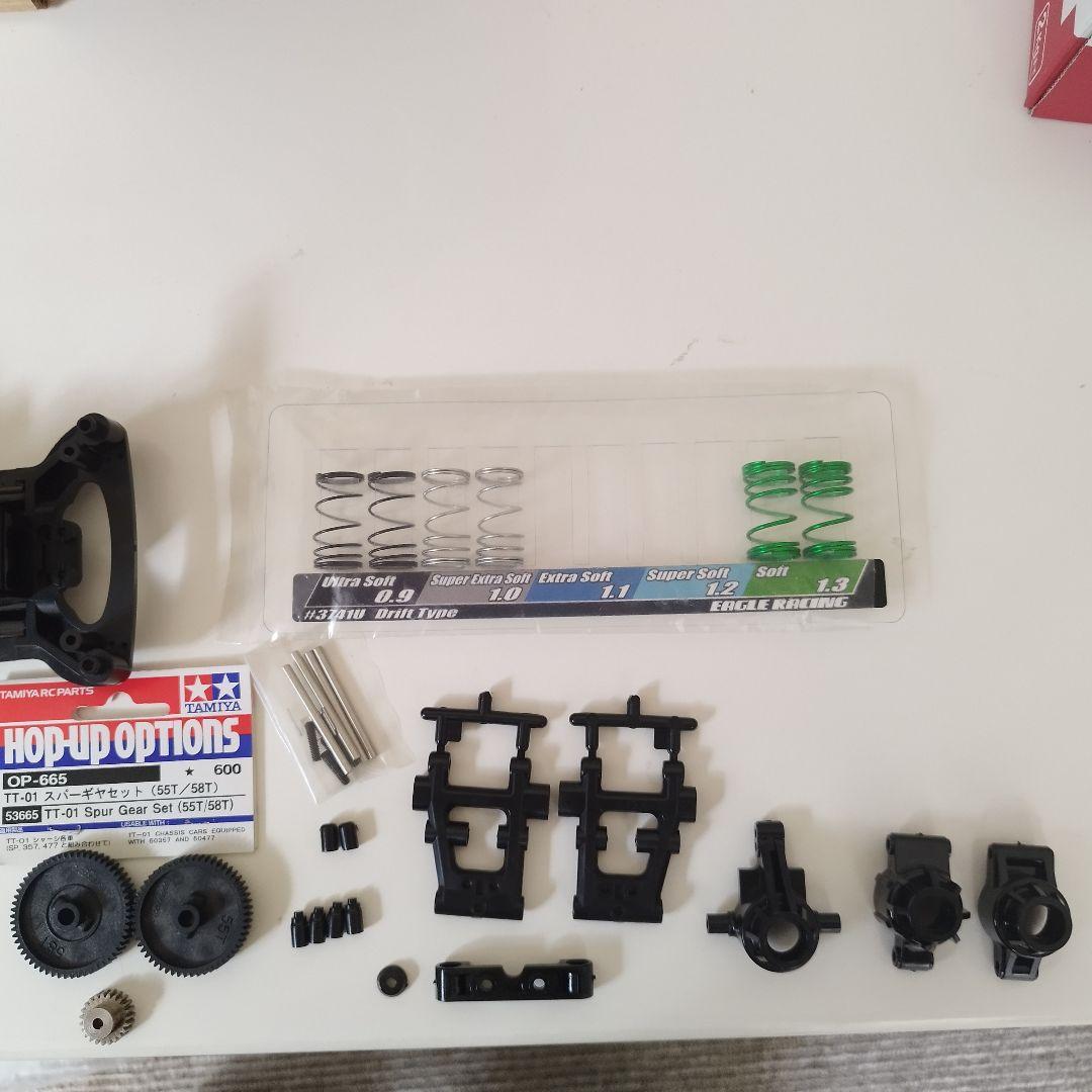 タミヤ　TT-01 2駆ドリ MRCコンバージョンキット　ボディ付