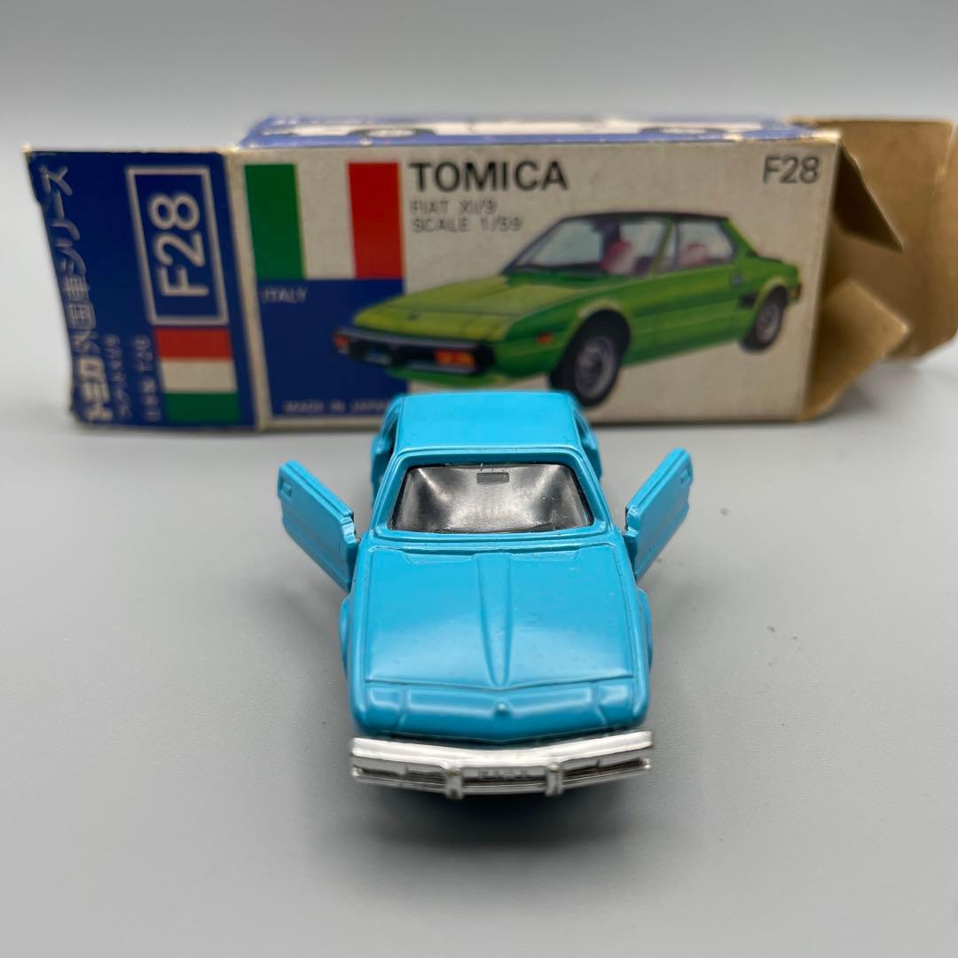 トミカ　外国車シリーズ　F28 フィアットX1/9