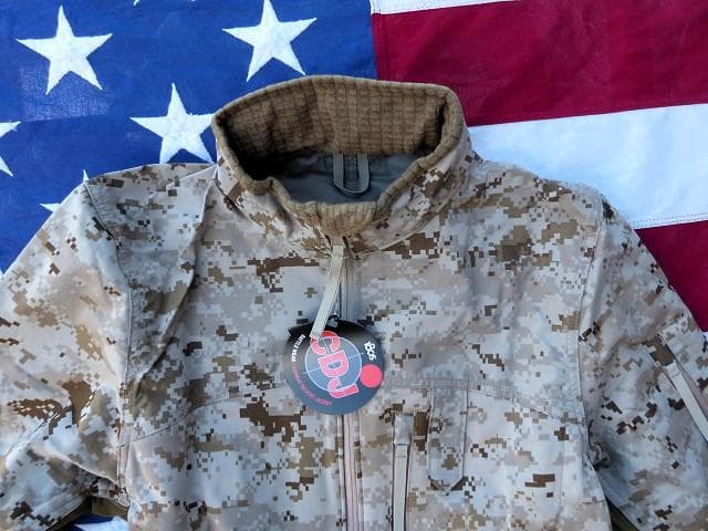 米軍実物 USMC 180S コンバットデザートジャケット S マーパット 10