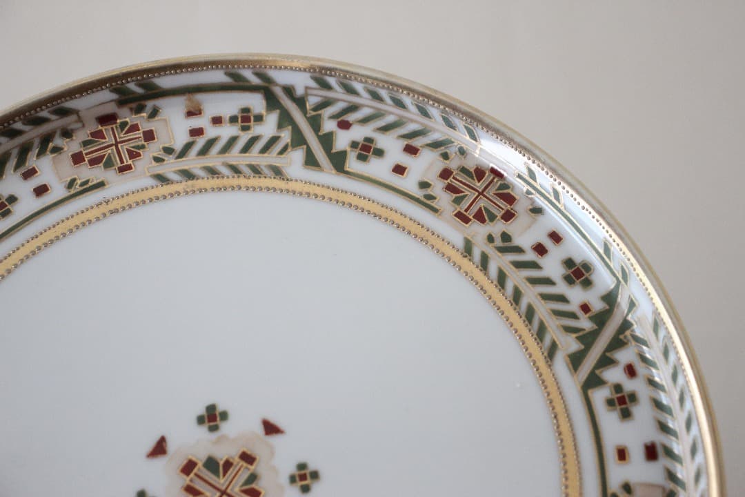 Noritake オールドノリタケ 金盛り 24cm プレート アールデコ - メルカリ