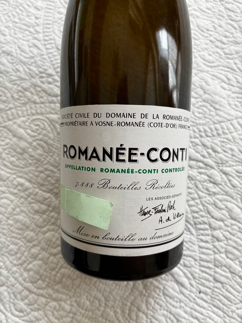 ROMANEE-CONTI 2014 赤ワイン ロマネコンティ 空瓶 極美 ロマネ