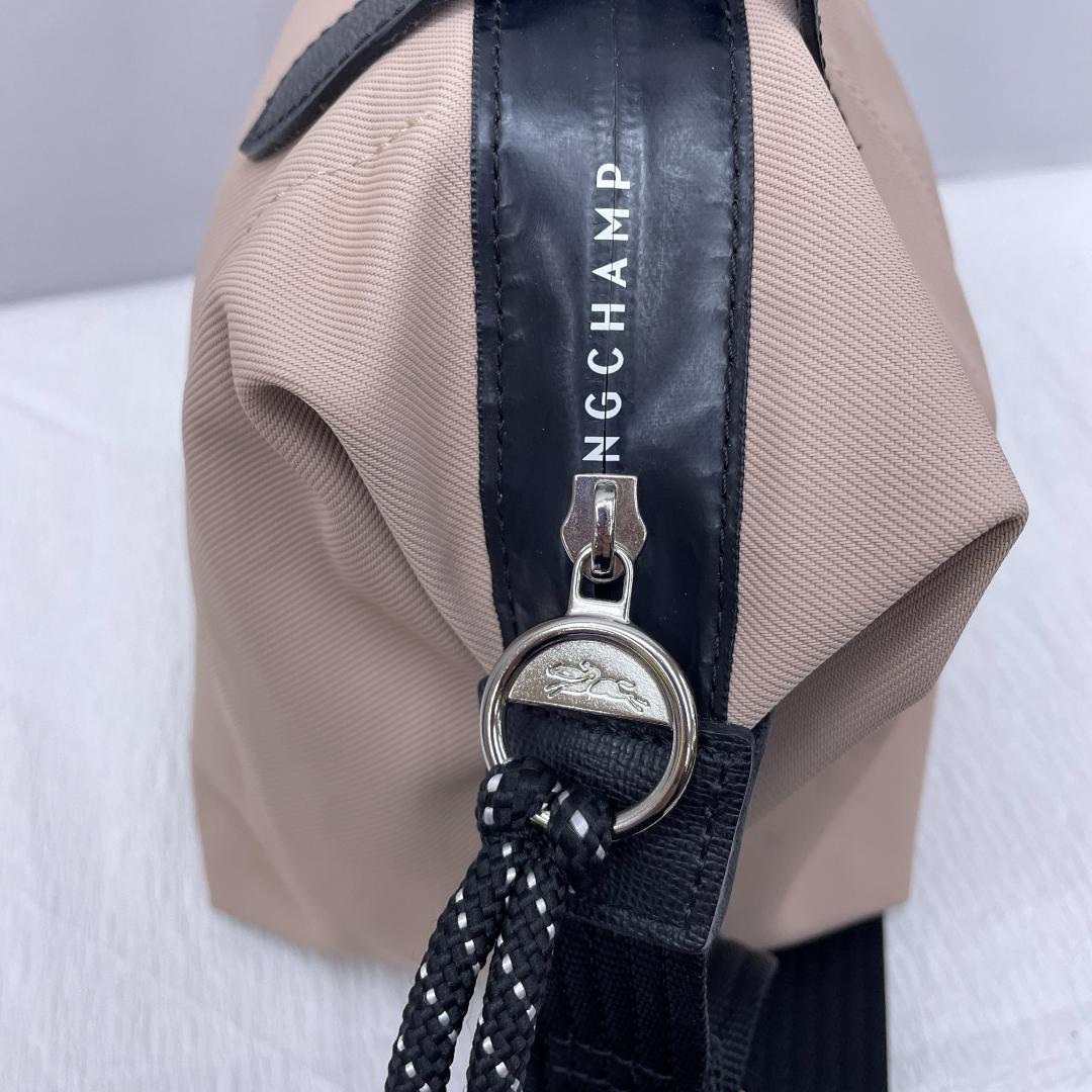 ★3979★ ロンシャン ハンドバッグ ショルダーバッグ 薄茶色