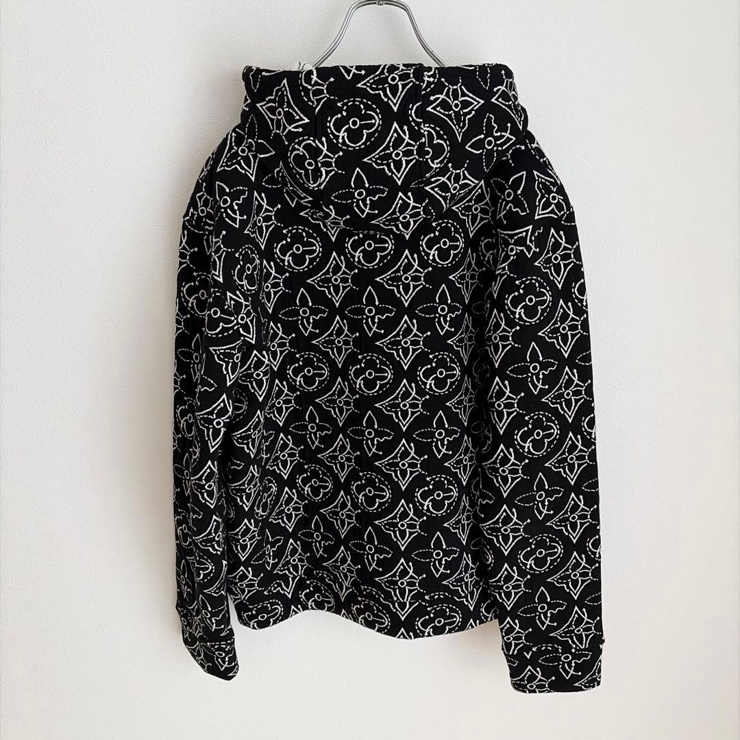 【極美品✨】ルイヴィトン NBA モノグラムフラワー キルテッド フーディ