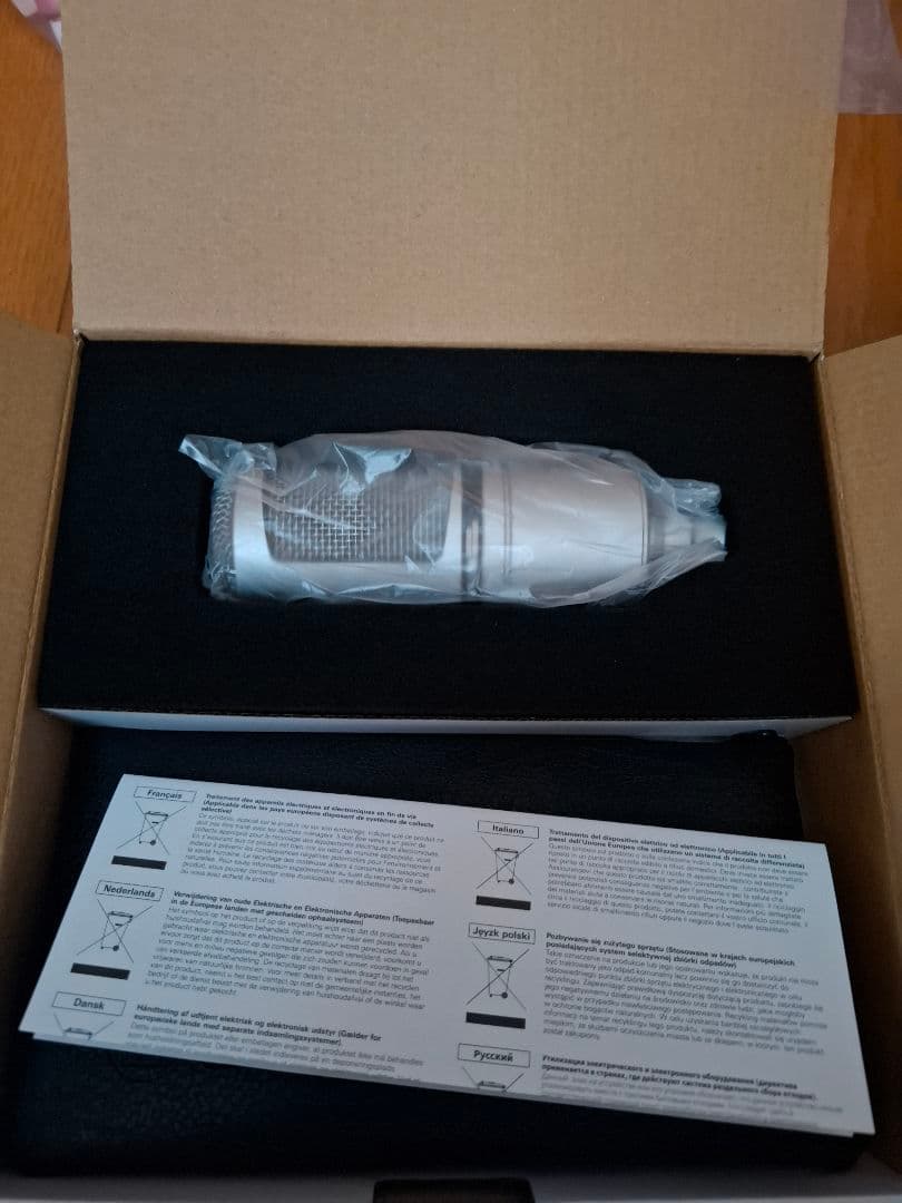 プ*ン様 AudioTechnica AT2020 ガンメタルエディション