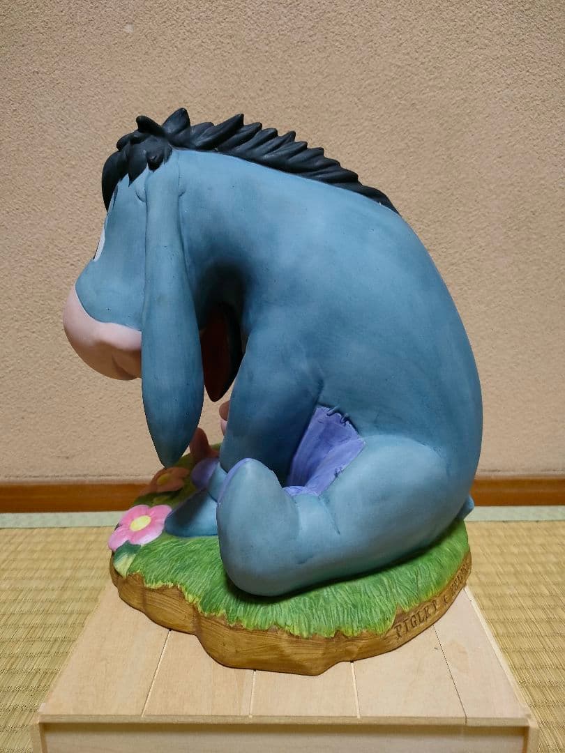 レア　スタチュー　ディズニー　ピグレット＆イーヨー　加藤工芸　置物　インテリア