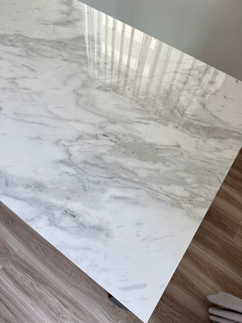 セラミック ダイニングテーブル 165x90cm 大理石柄 dinos