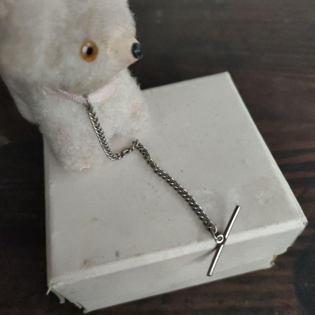 旧家蔵出し初出し品 日本製シュタイフに似ているクマ 6cm 犬 イヌ