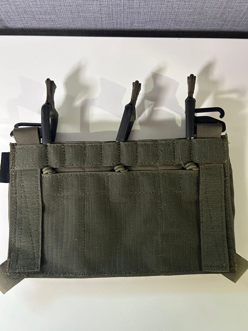 AGILITE】 トリプルマガジンポーチパネル レンジャーグリーン プラ