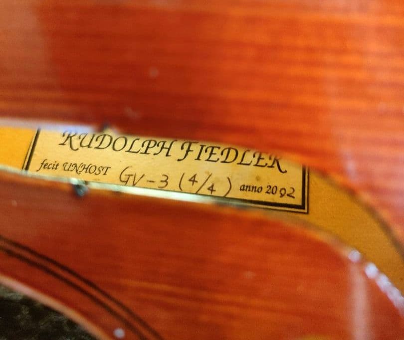 マリ　Rudolph Fiedler バイオリン GV-3 4/4