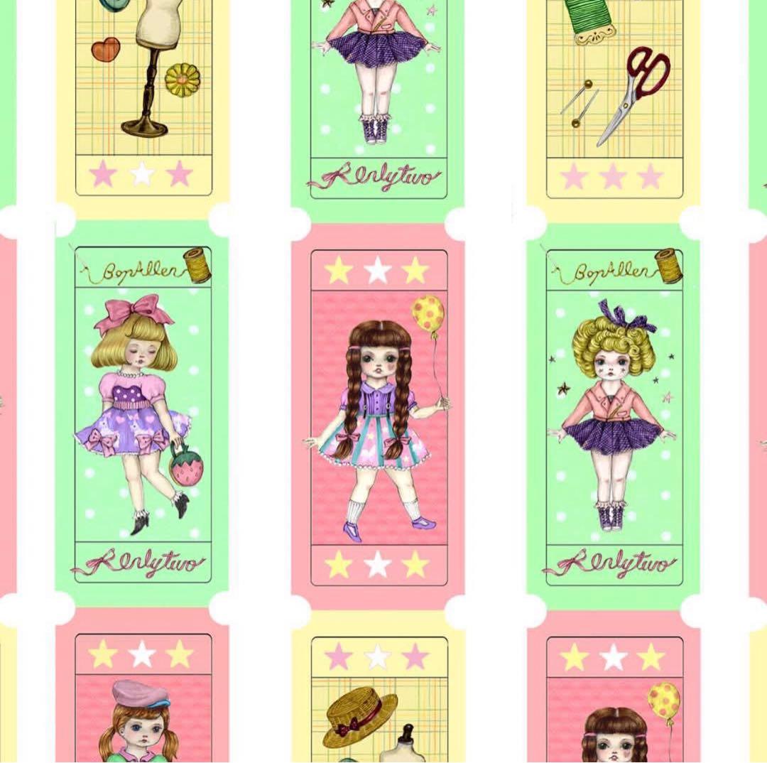 海外作家マスキングテープ39巻セット OnlyTwo 閣樓日 Lovely徐徐