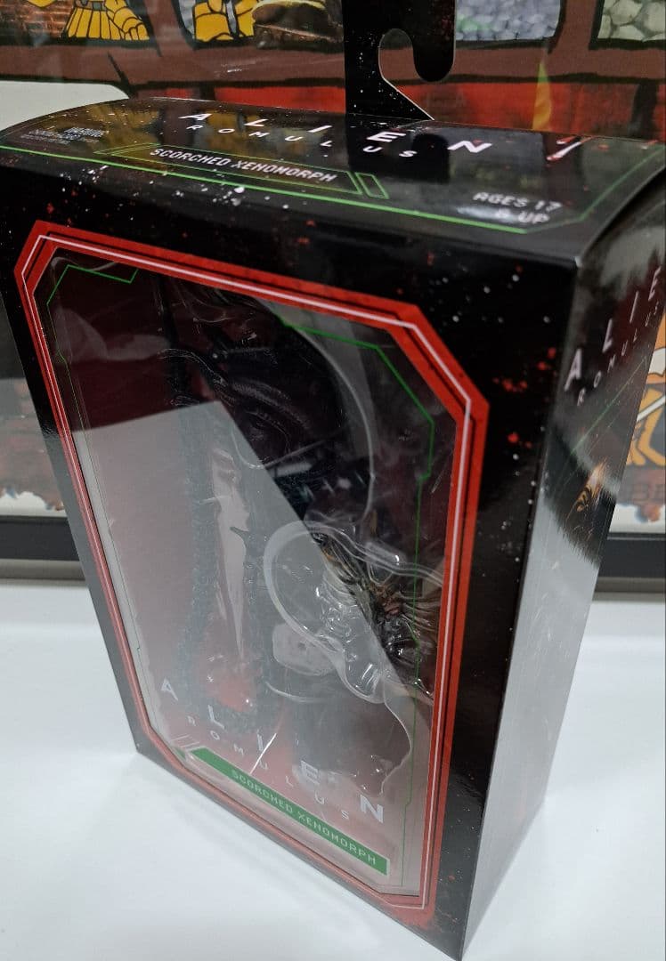 新品未開封 NECA ネカ エイリアンロムルス スコーチドゼノモーフ