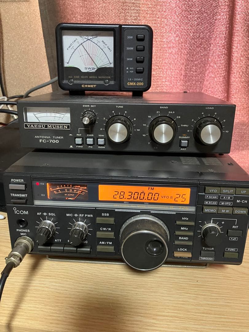 ICOM IC-726 トランシーバー 100w 7MHz拡張（ゼネカバ対応） - メルカリ