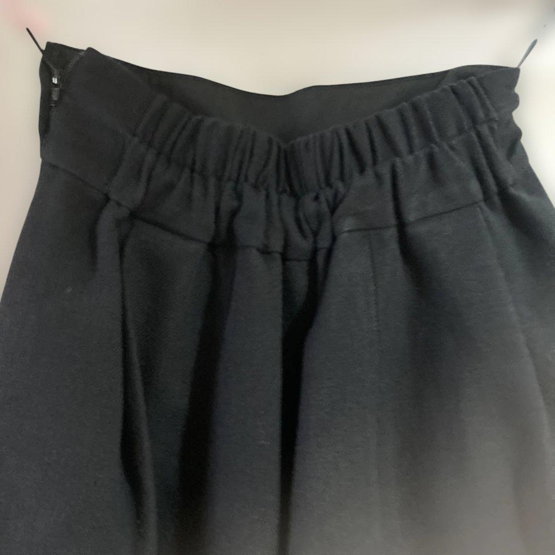 セブンテンバイミホカワヒト ハイウェストフレアキュロットXS