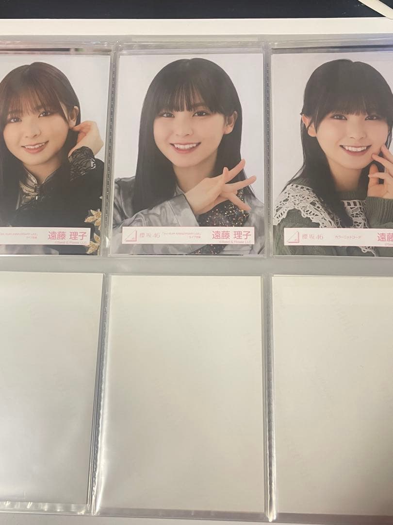 遠藤理子生写真19コンプ