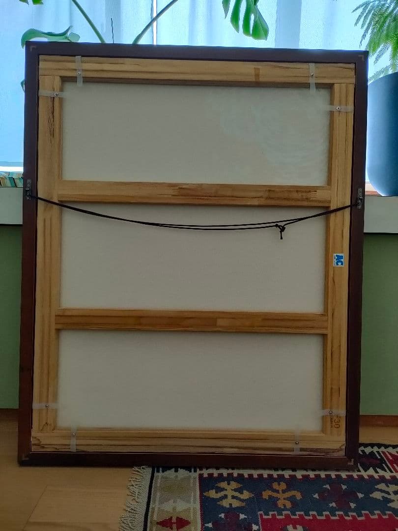 油彩画 油絵原画 F30号 【アンコールワット】 一点物 芸術作品 油彩画