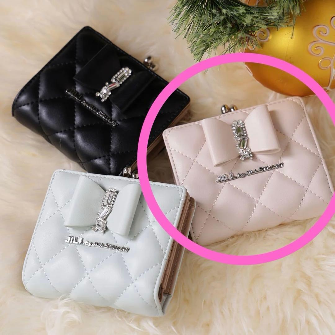 新品未使用 ジルバイジルスチュアート RIBBONキルトウォレット