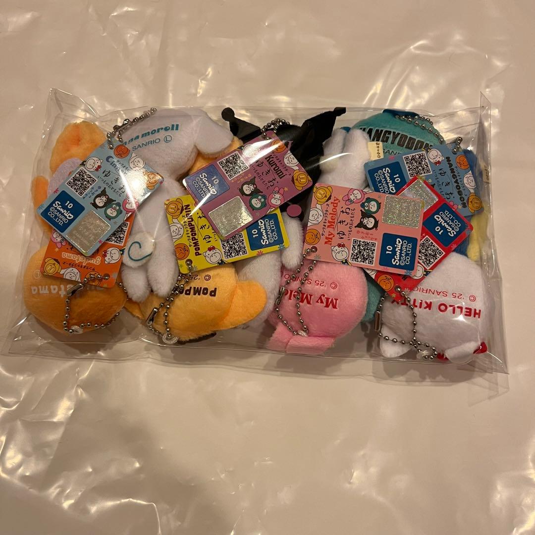 ゆきお　マスコット　サンリオキャラクターズ×ゆきお　全7種セット　yukio