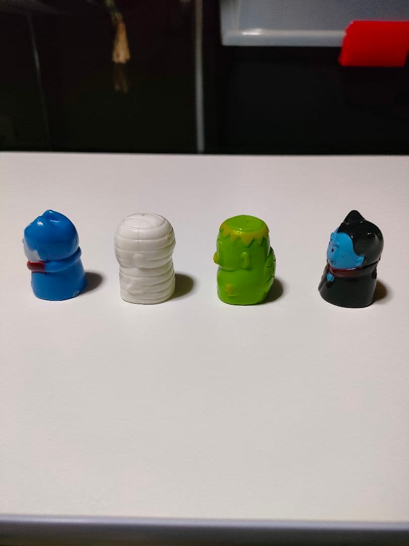 モンスターらんど 4体セット 明治製菓 レトロ 食玩 当時物