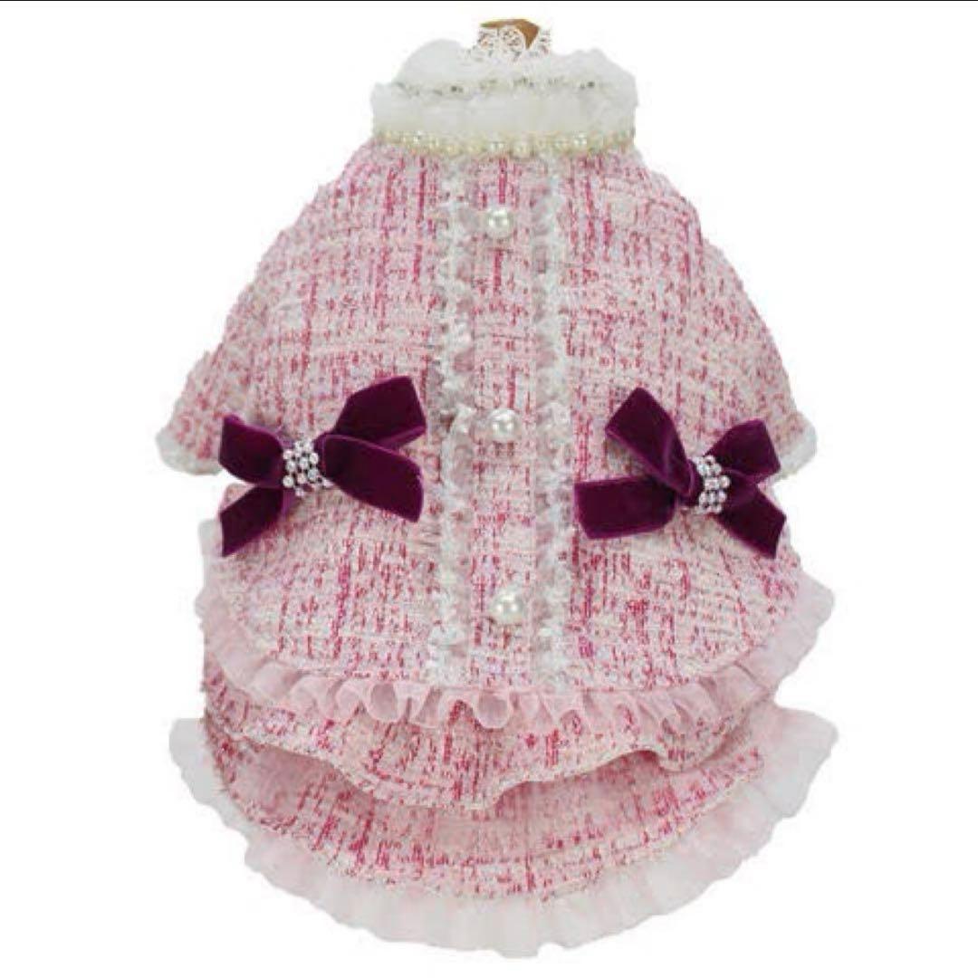 luxebirdieアデルSワンピジャケットバレッタ3点セットリュクスバーディ luxebirdieアデルワンピジャケットバレッタ3点セット犬服リュクスバーディ