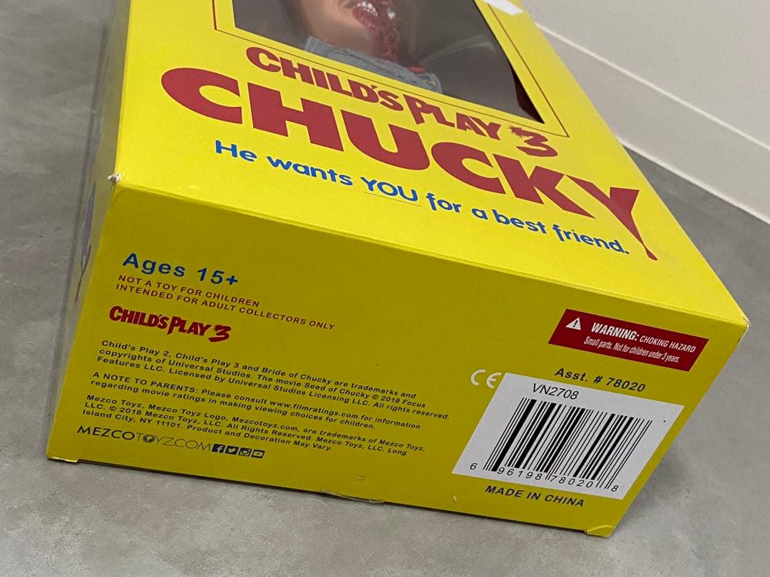 〈美品〉ピザフェイス チャッキー フィギュア with サウンド