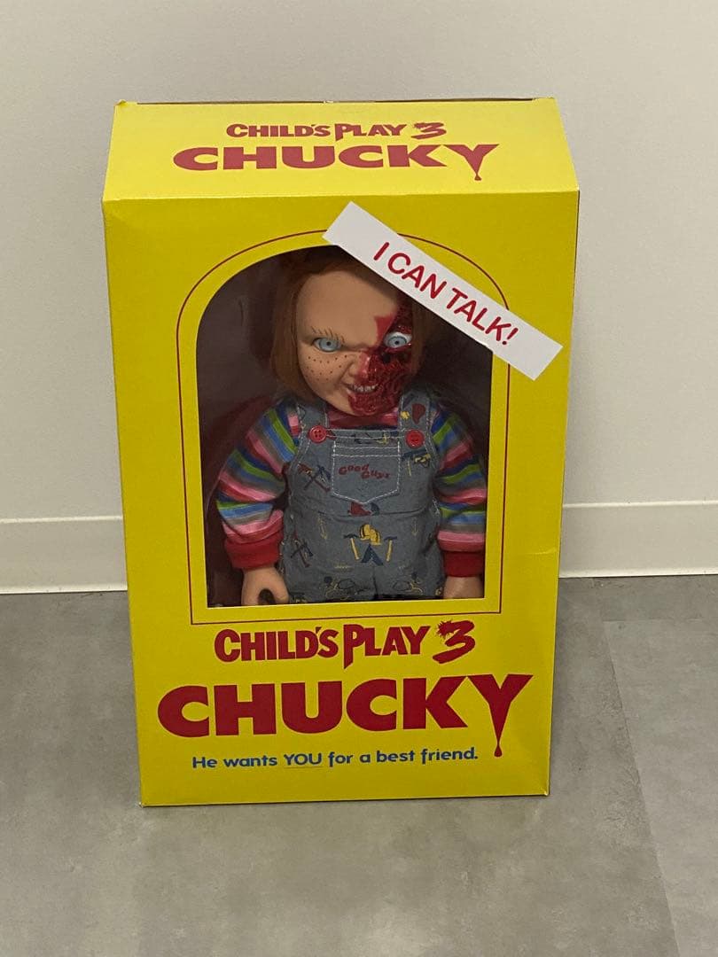 〈美品〉ピザフェイス チャッキー フィギュア with サウンド