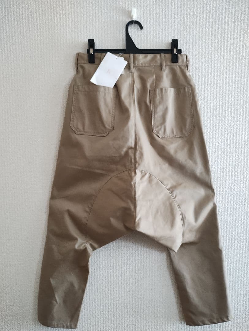 【新品タグ付き】Y's ワイズ ベージュ サルエルパンツ