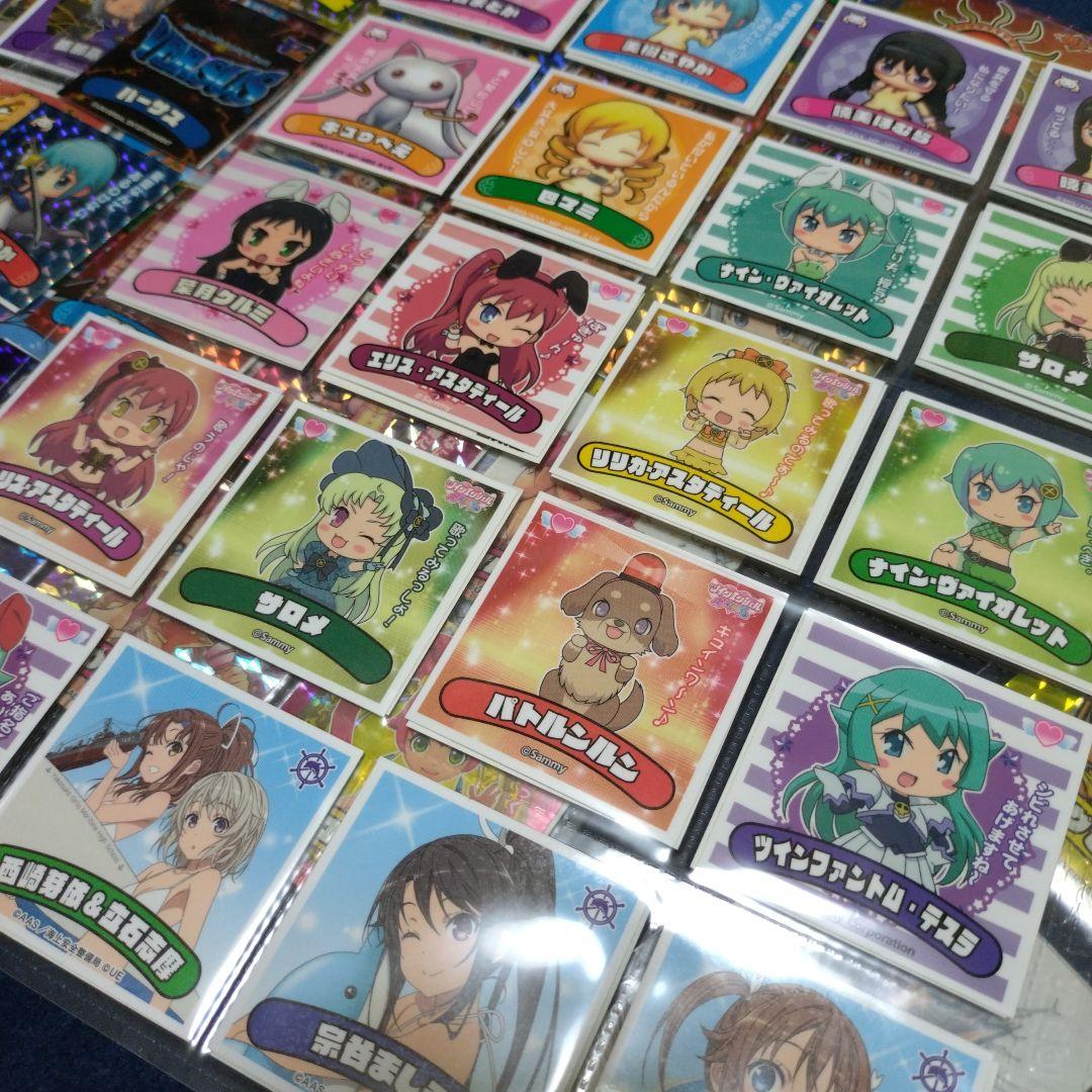 ユニバカ　サミフェス　シール198枚ユニバ・サミー実機ヒストリー、コラボトランプ