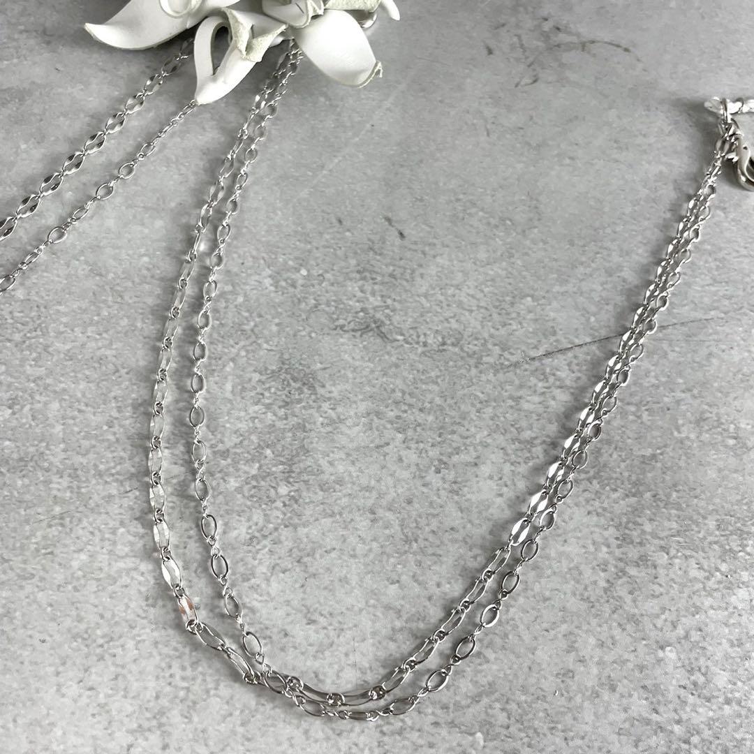 美品 Y's フラワーブローチ バッグチャーム ホワイト レザー レディース