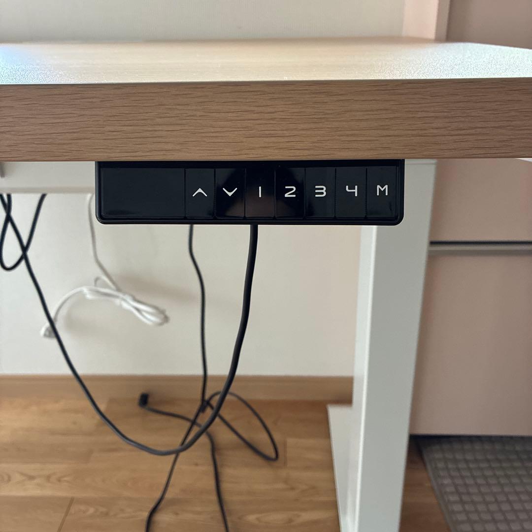 【山善YAMAZEN】電動昇降デスク 奥行70cm 幅100cm