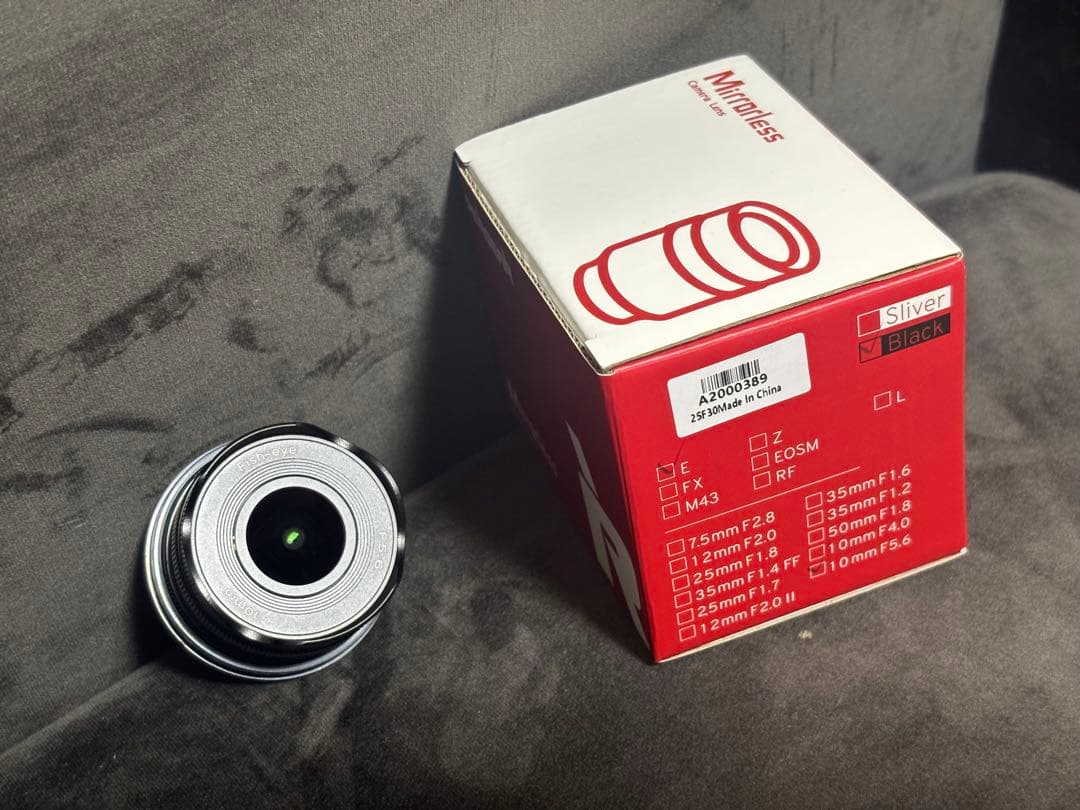 ソニー Eマウント レンズセット ズーム 魚眼 動作品