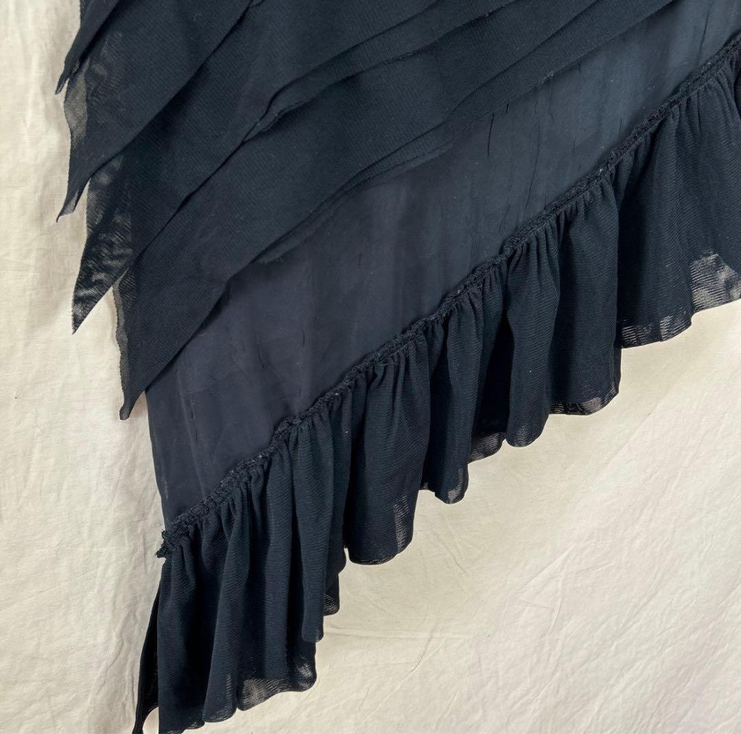 Jean Paul GAULTIER FEMME フリル スカートアシンメトリー