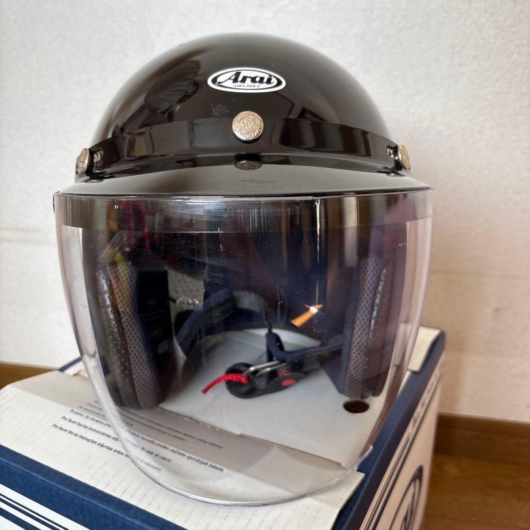 アライ クラシックMOD バイザー付き