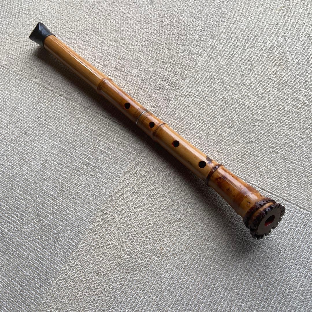 211値下げ 尺八 一尺八寸管 眞山銘ニ印 - メルカリ
