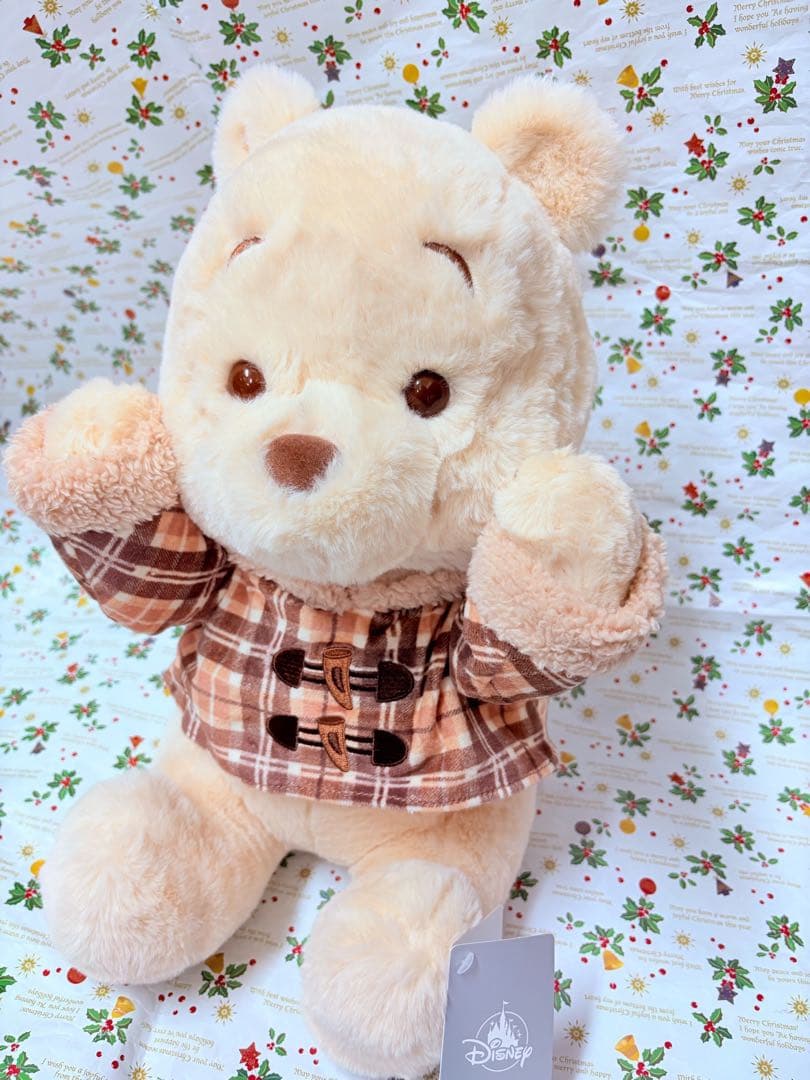 ディズニーストア プーさん ぬいぐるみ ホワイト　M