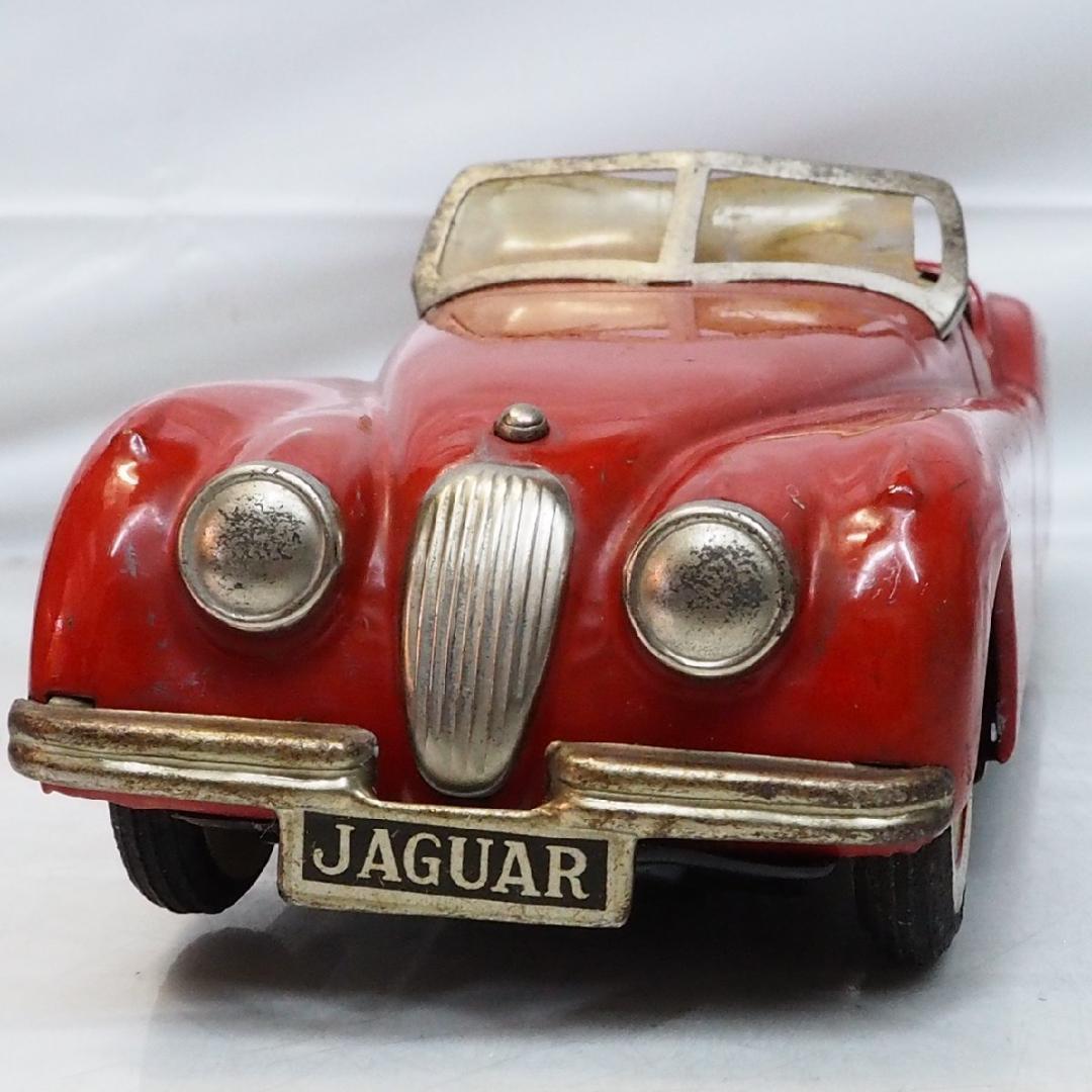 米澤 三陽(旧トミー)【ジャガーXK120赤】ブリキtin toy car 箱無