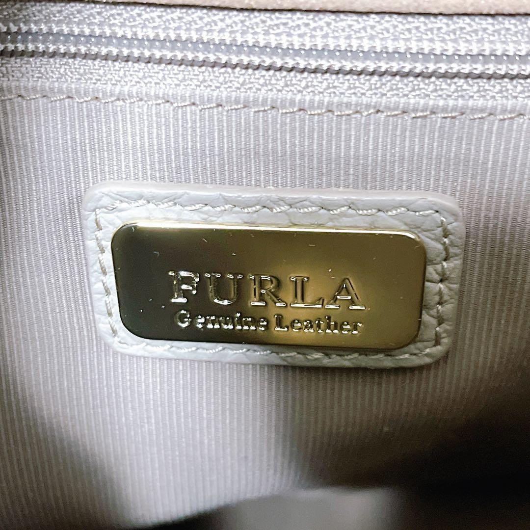 ぽんフルラ FLO フロー 2way ショルダー ハンドバッグ グレー