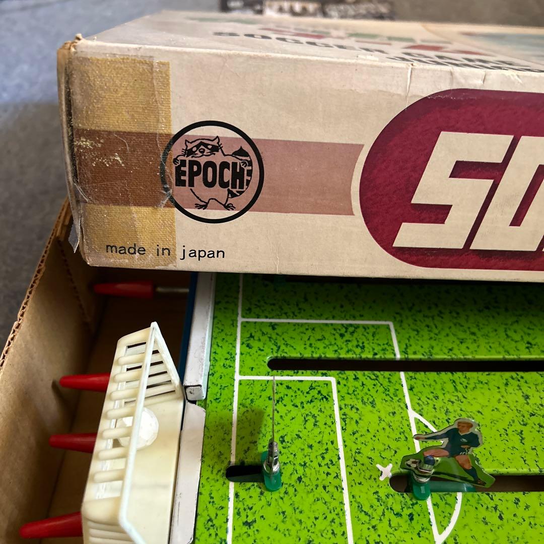 エポック社のサッカーゲーム レトロおもちゃ - メルカリ