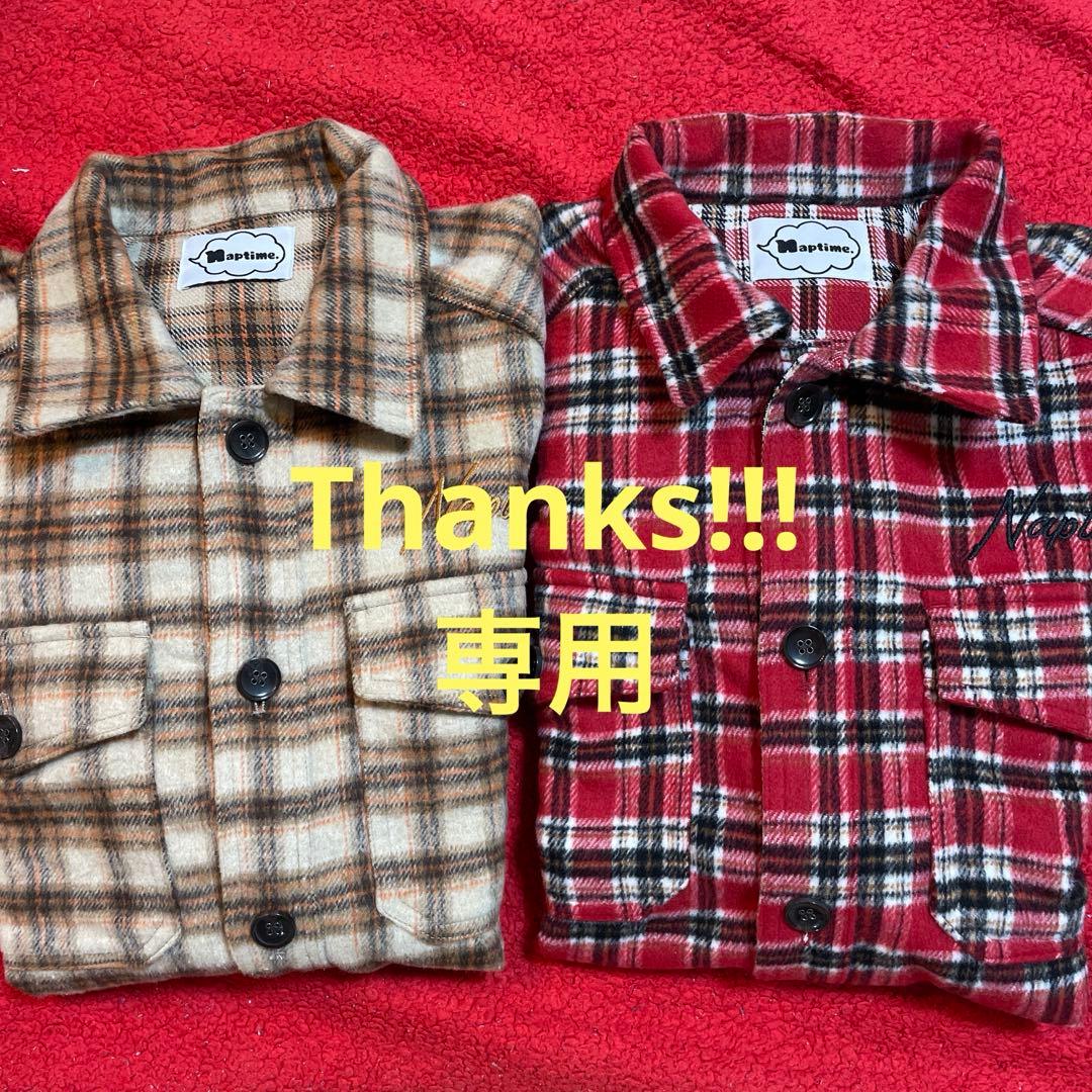 ナップタイム naptime. Nissy 西島隆弘 チェック レッド ベージュ