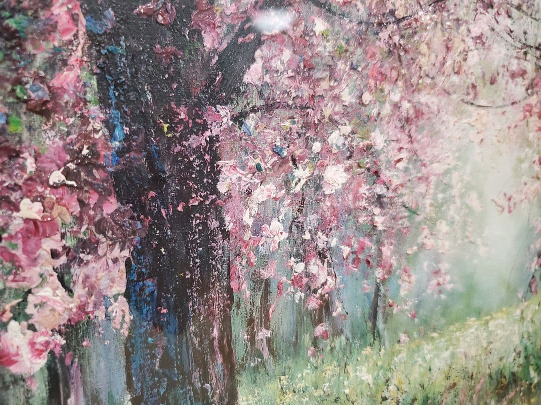 スィベル・ギュレー☆F30油彩☆光を描く現代印象派の人気作家☆人気