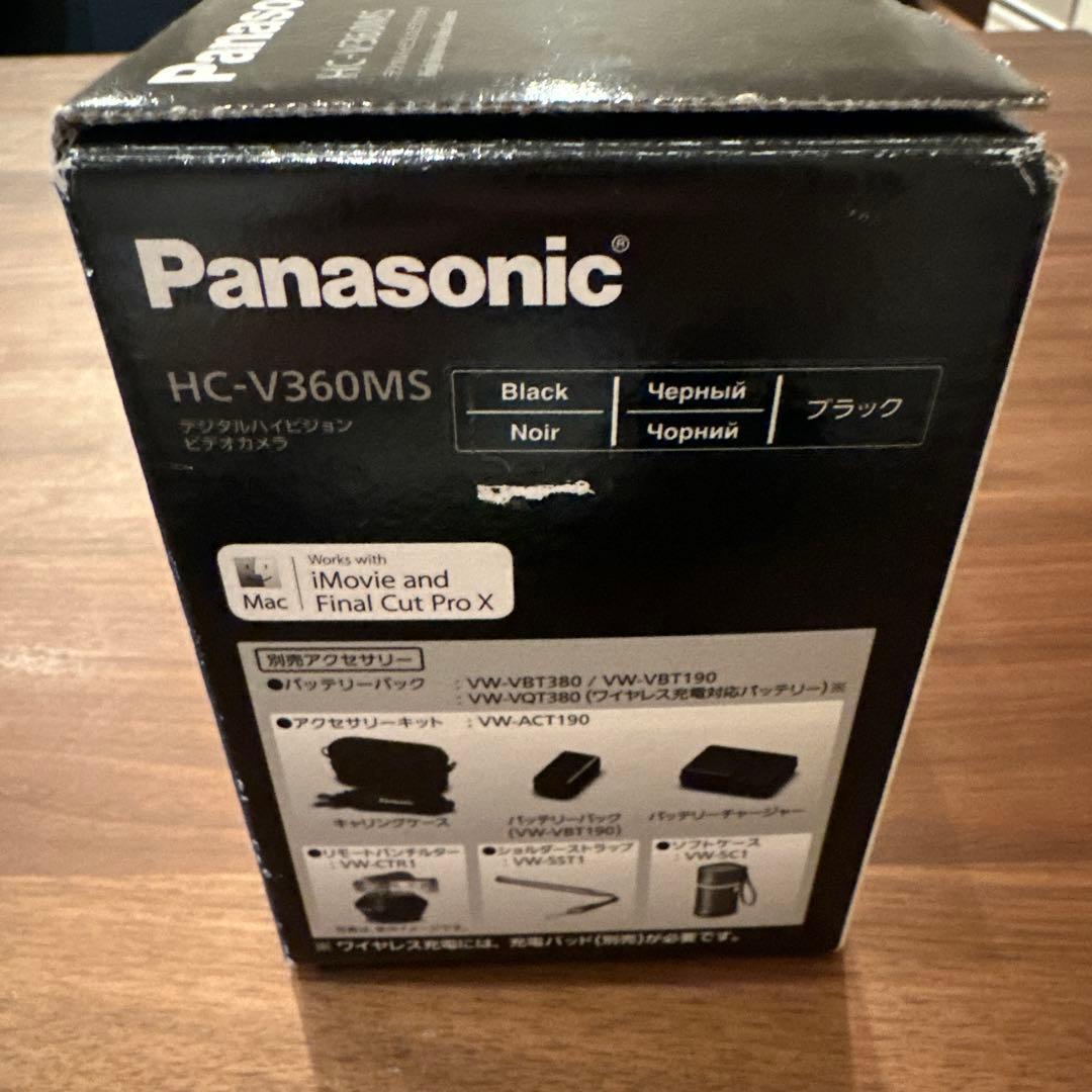 ビデオカメラ Panasonic HC-V360MS