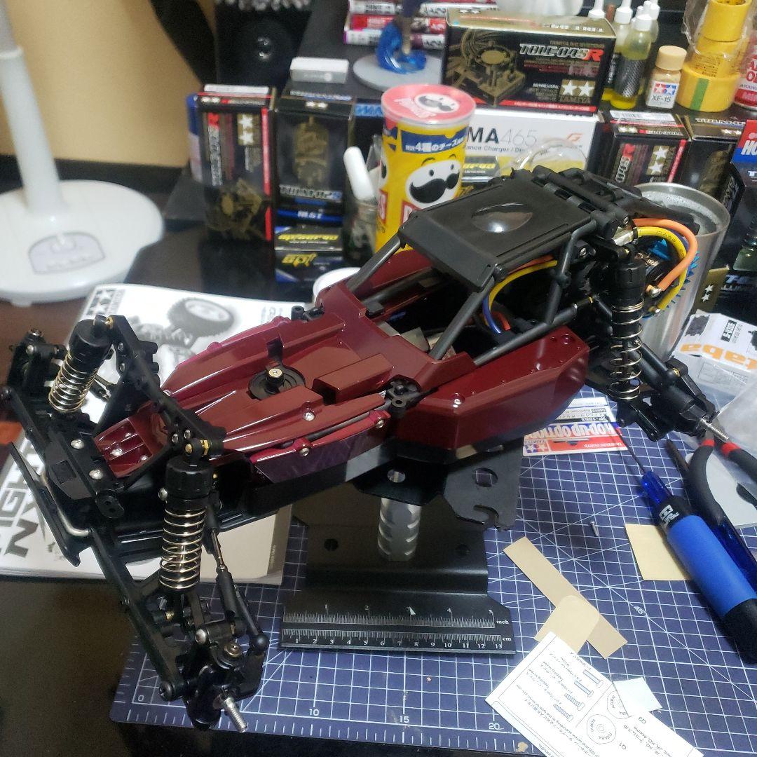 タミヤ 2025 DT04 ファイターネクスジェン カスタム ブラシレスセット